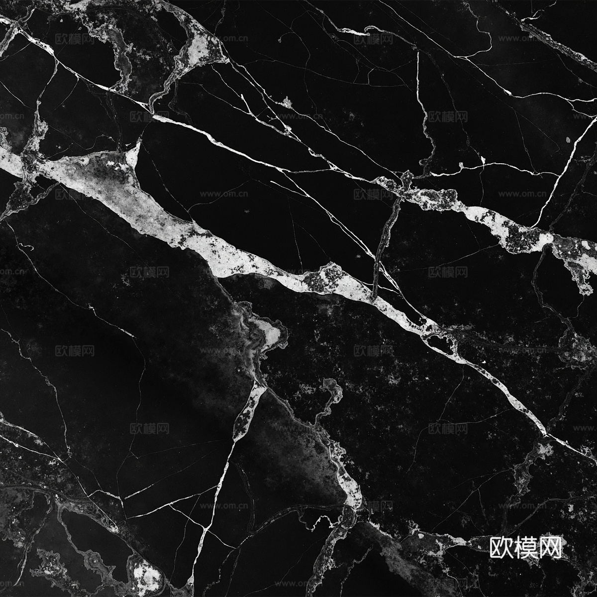 黑白大理石