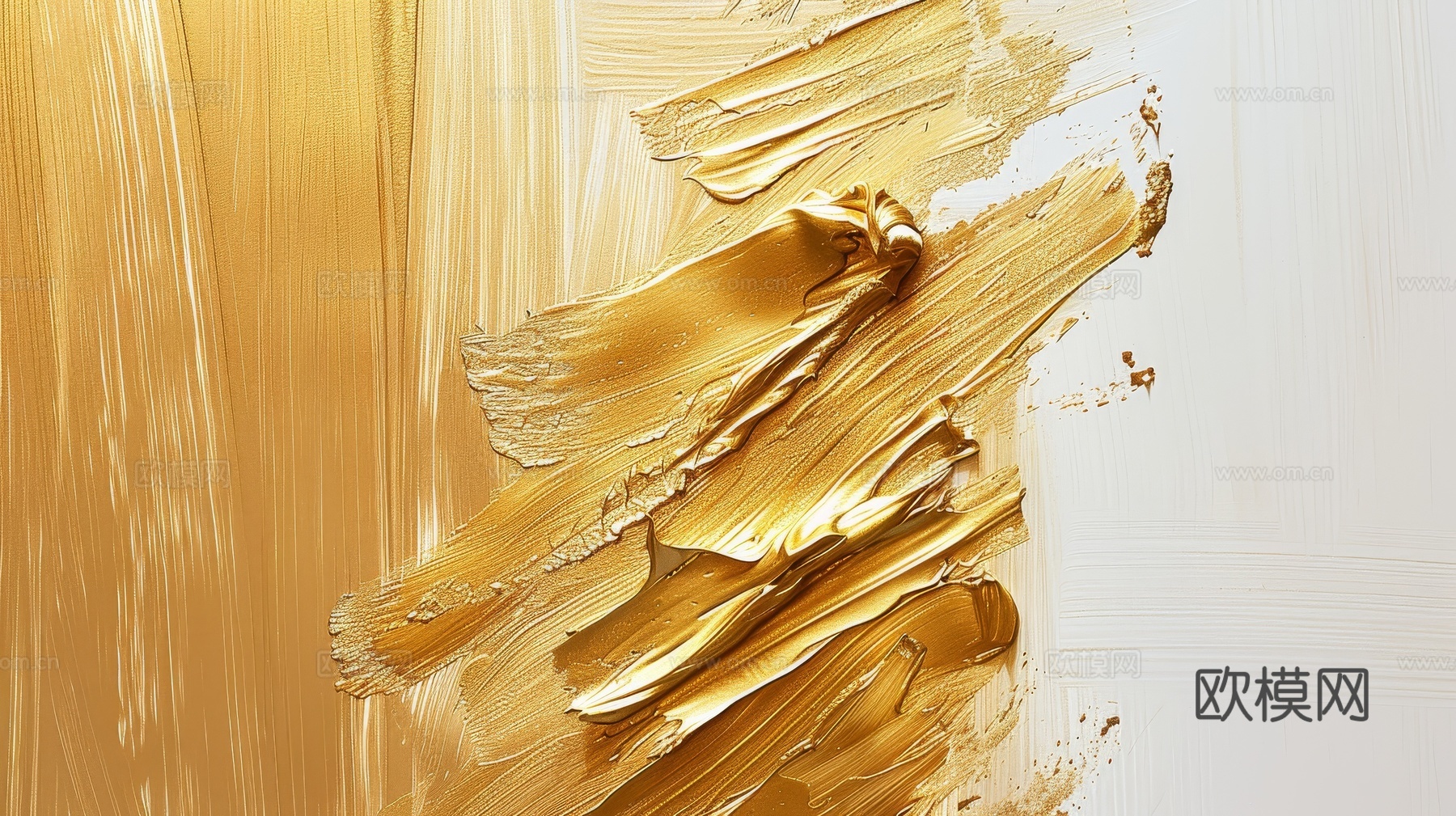 金属金箔黄金涂抹下载（渲染图5）