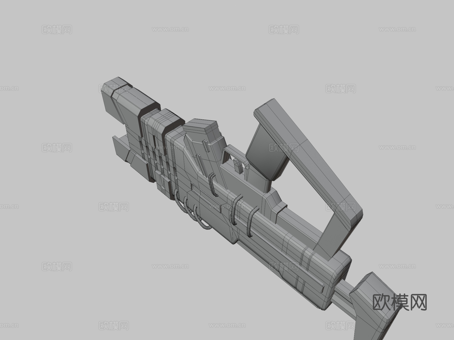 PLG-Mark V 等离子枪3d模型