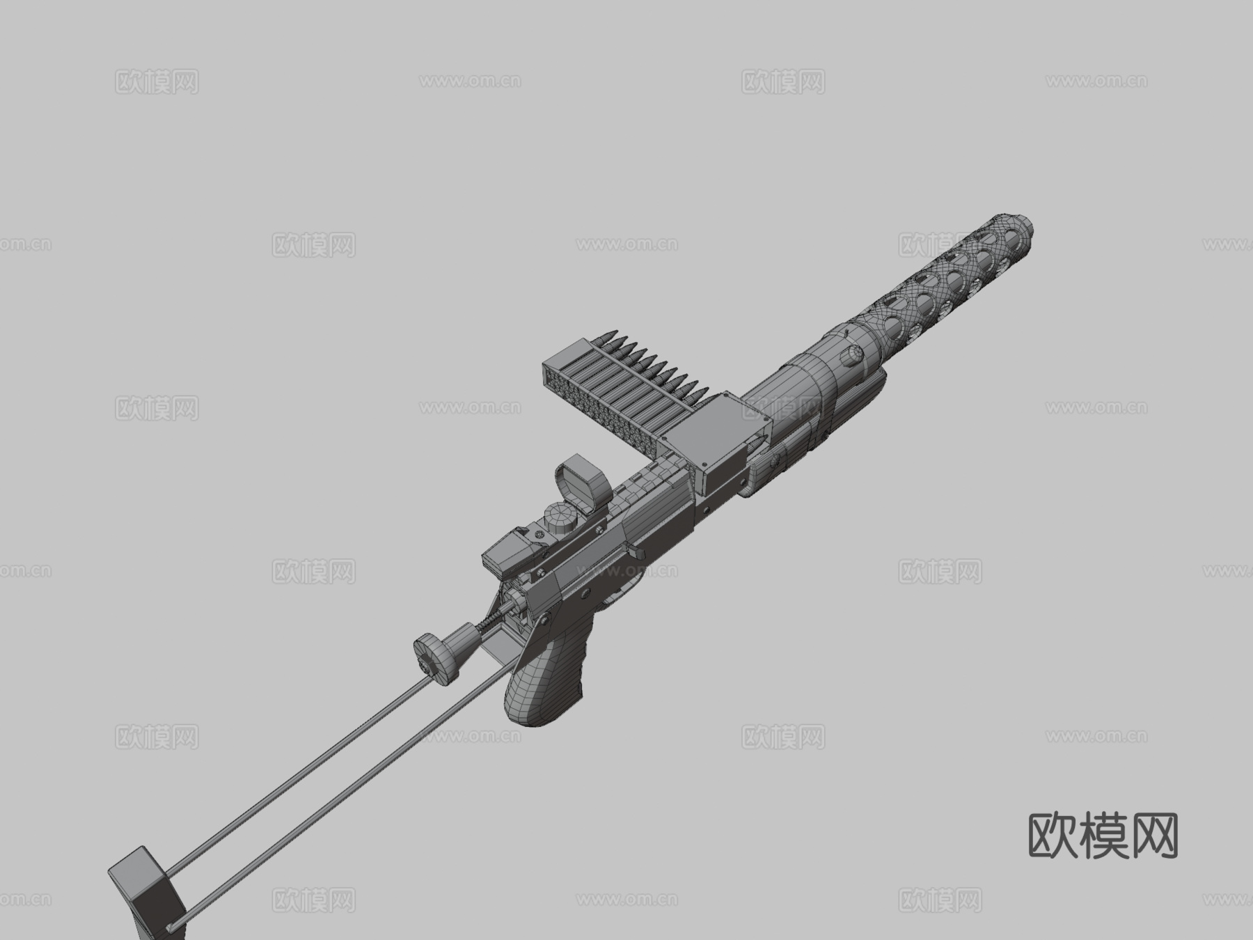 杂种-地铁-游戏就绪模型3d模型