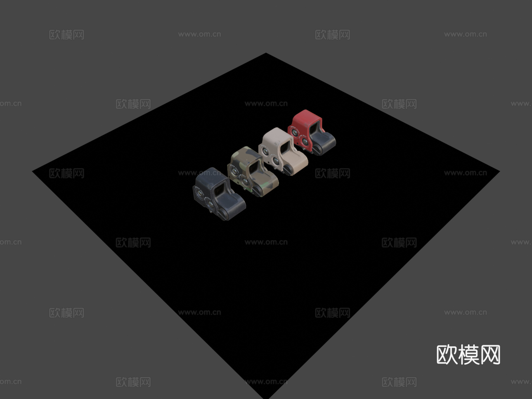 防毒面具Holo-Sight XPS3d模型