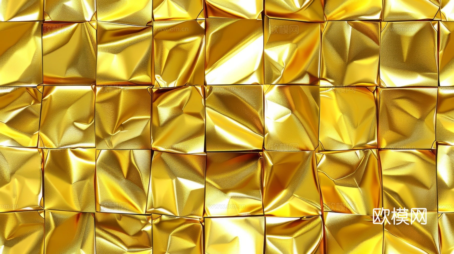 金属金箔黄金涂抹下载（渲染图1）