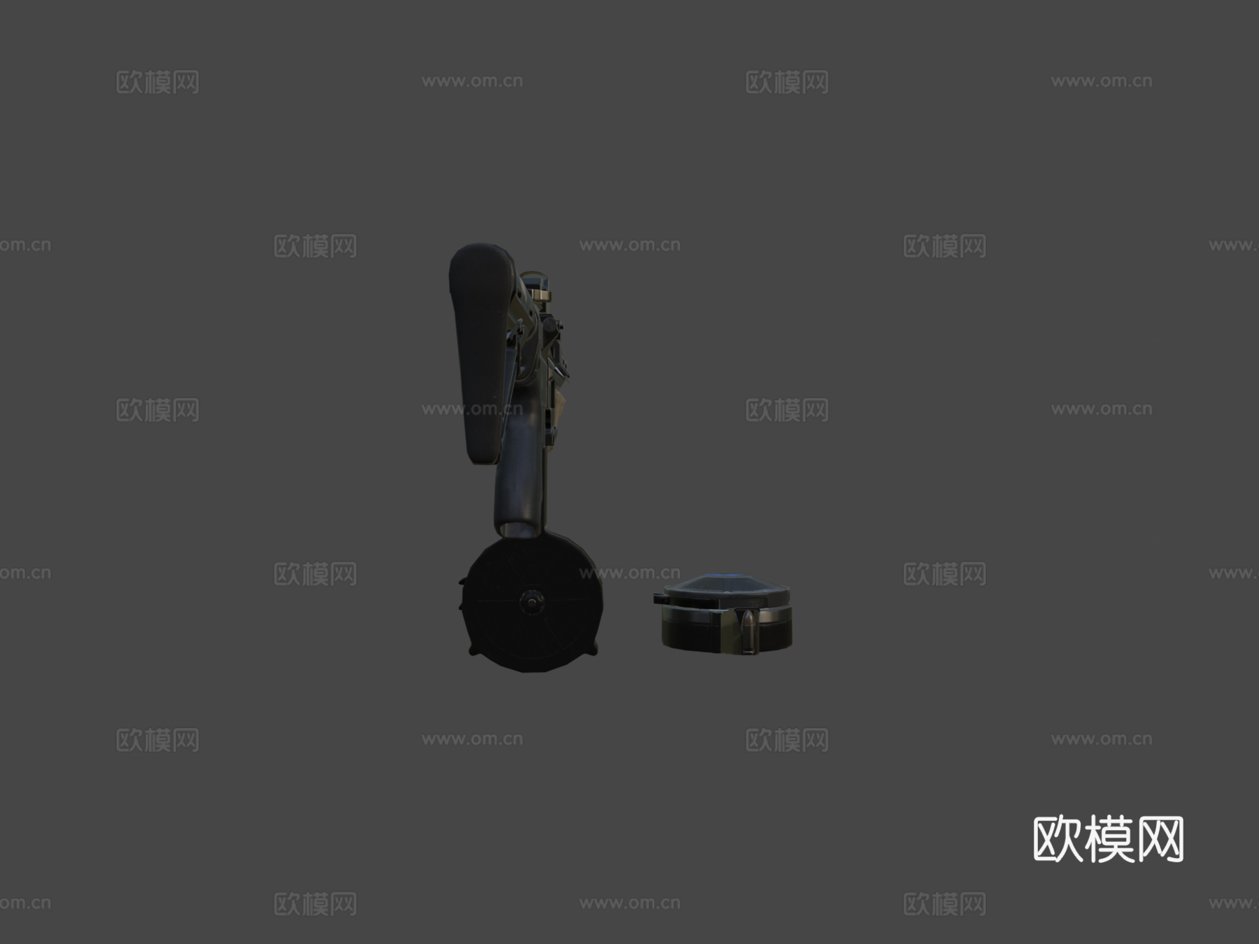 毫米突击步枪转换3d模型