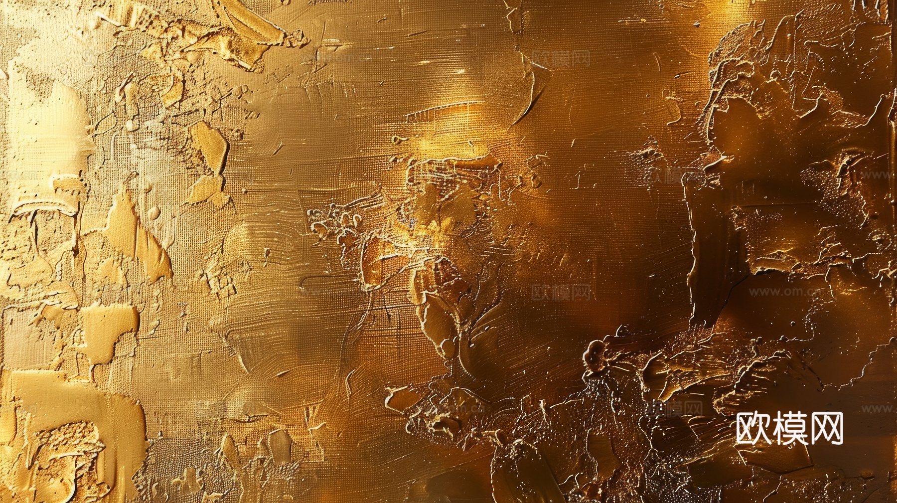 金属金箔黄金涂抹下载（渲染图3）