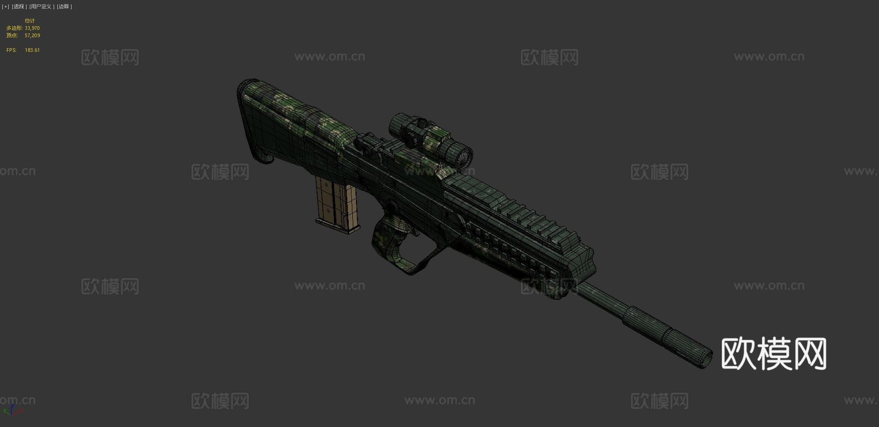 El.Rifle v.13d模型