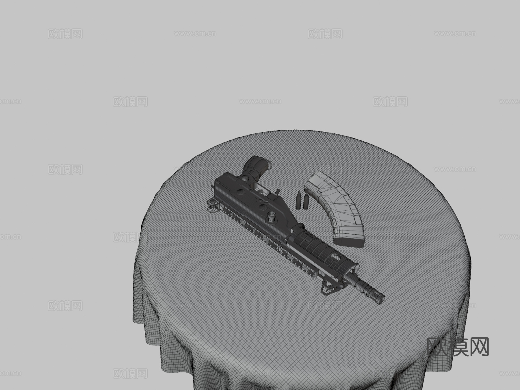 伽利尔王牌3d模型