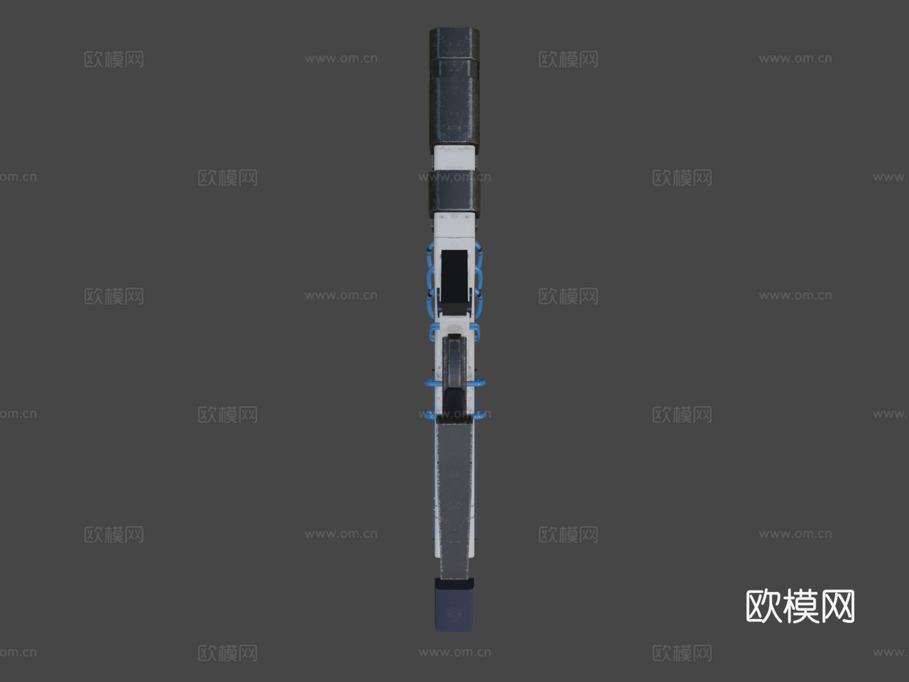 PLG-Mark V 等离子枪3d模型
