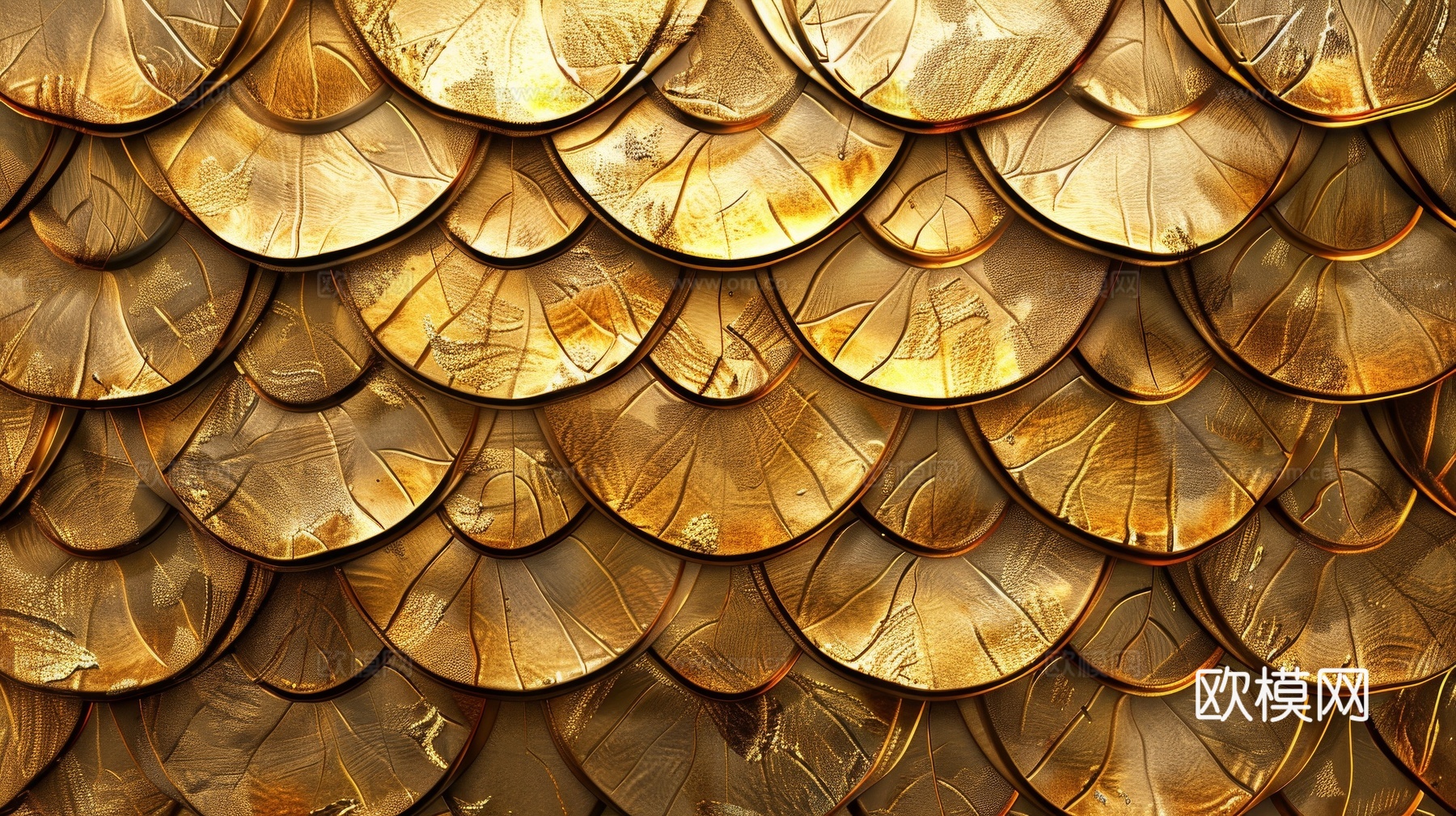 金属金箔黄金涂抹下载（渲染图7）