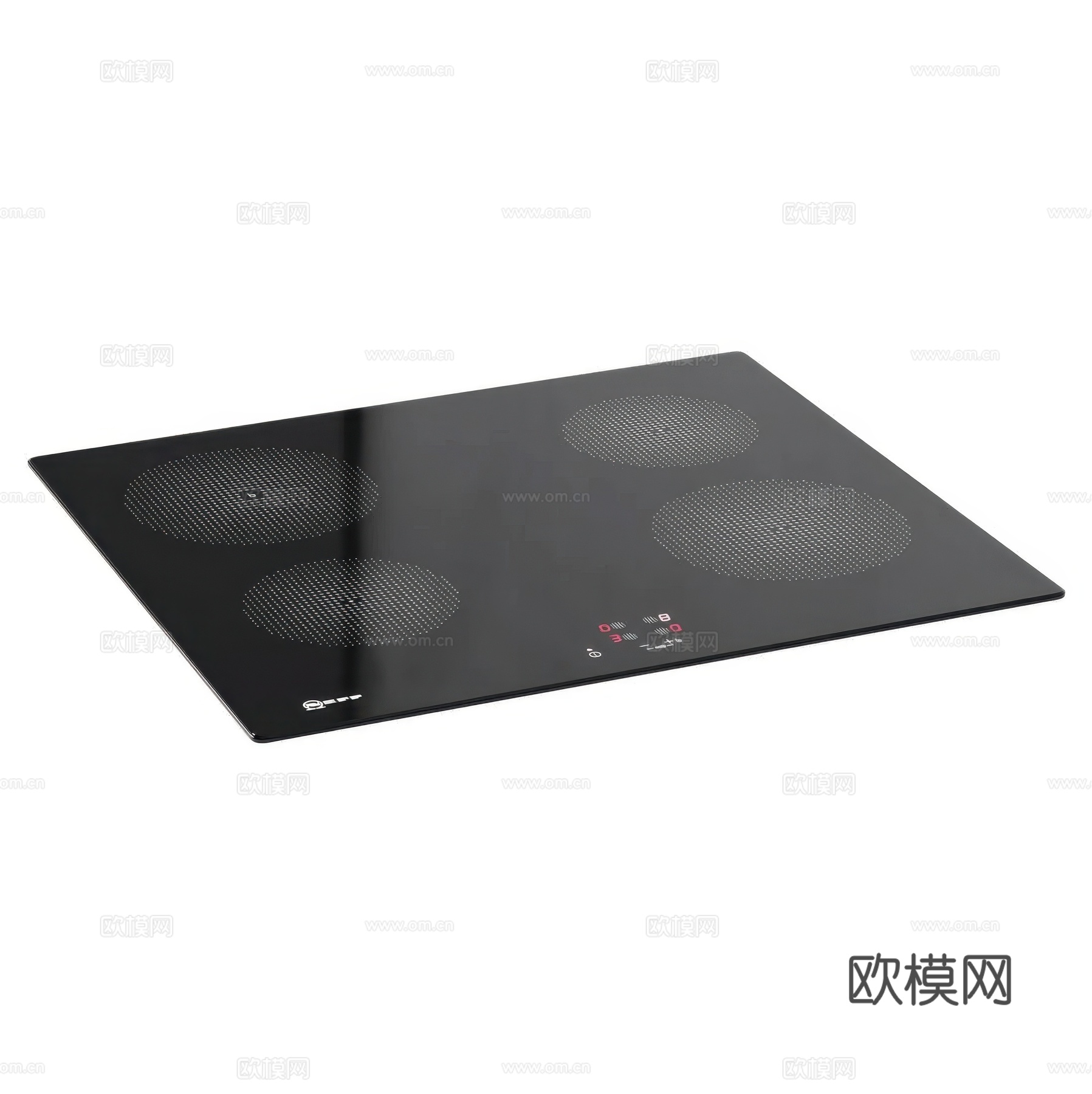 电磁炉3d模型