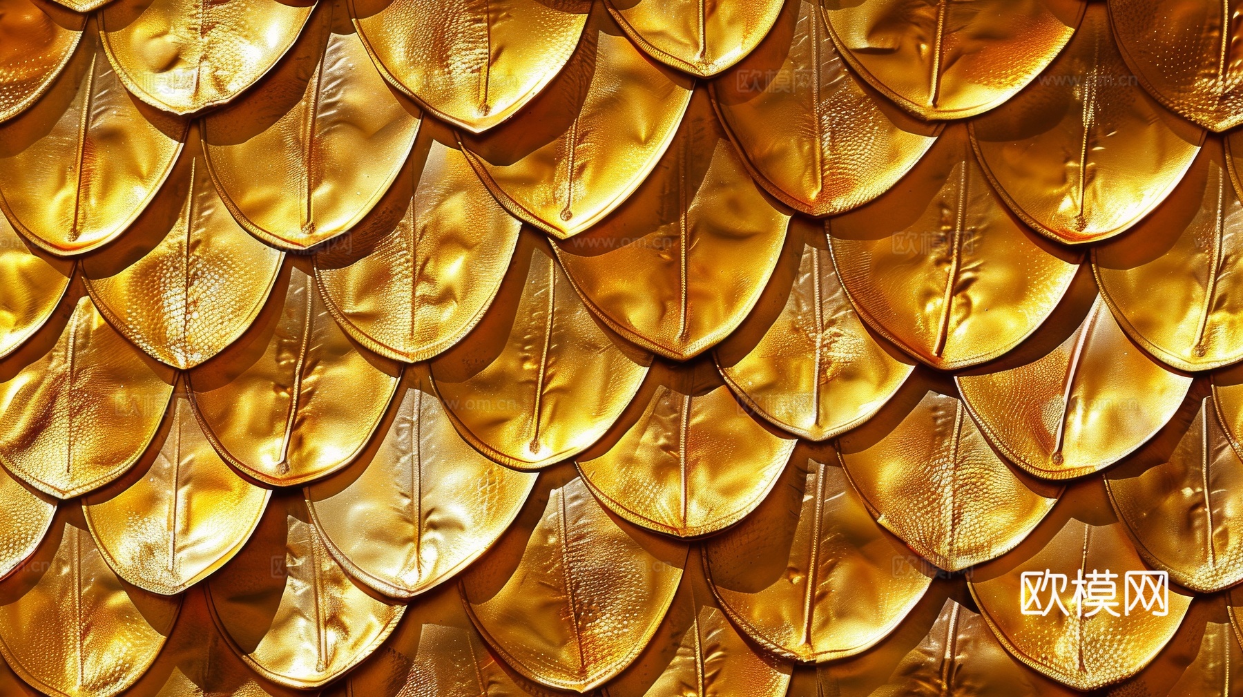 金属金箔黄金涂抹下载（渲染图1）
