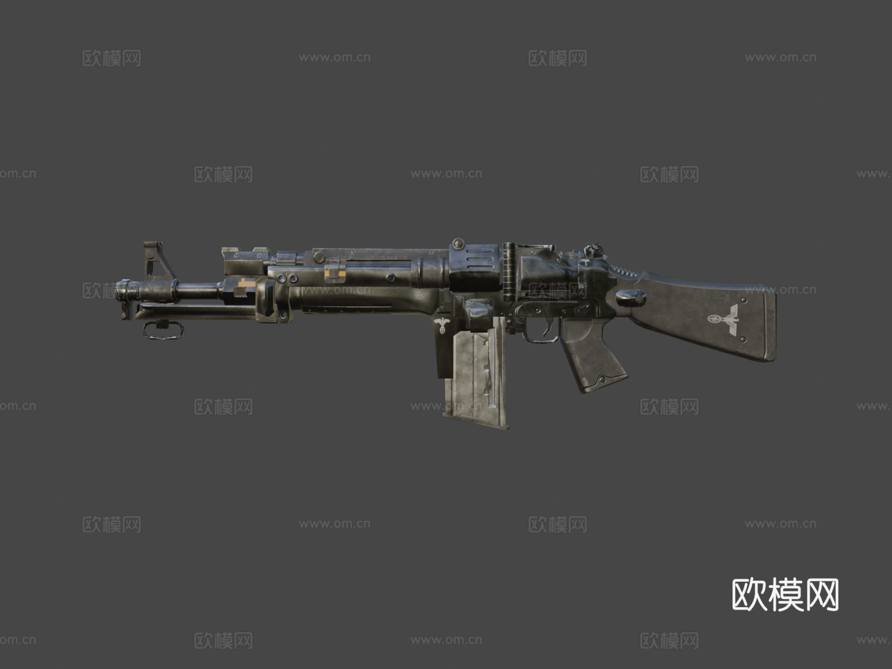 德军总部，Sturmgewehr3d模型