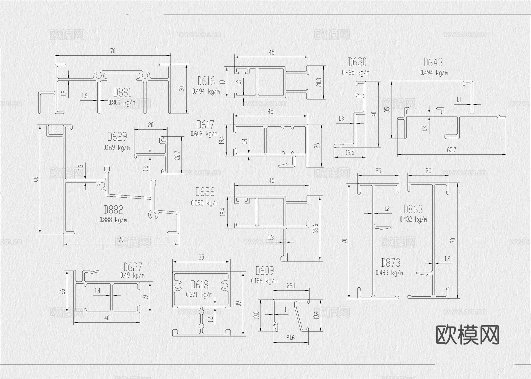 窗节点 铝合金 铝合金门窗节点 断桥铝合金门窗 金属门窗节点cad施工图