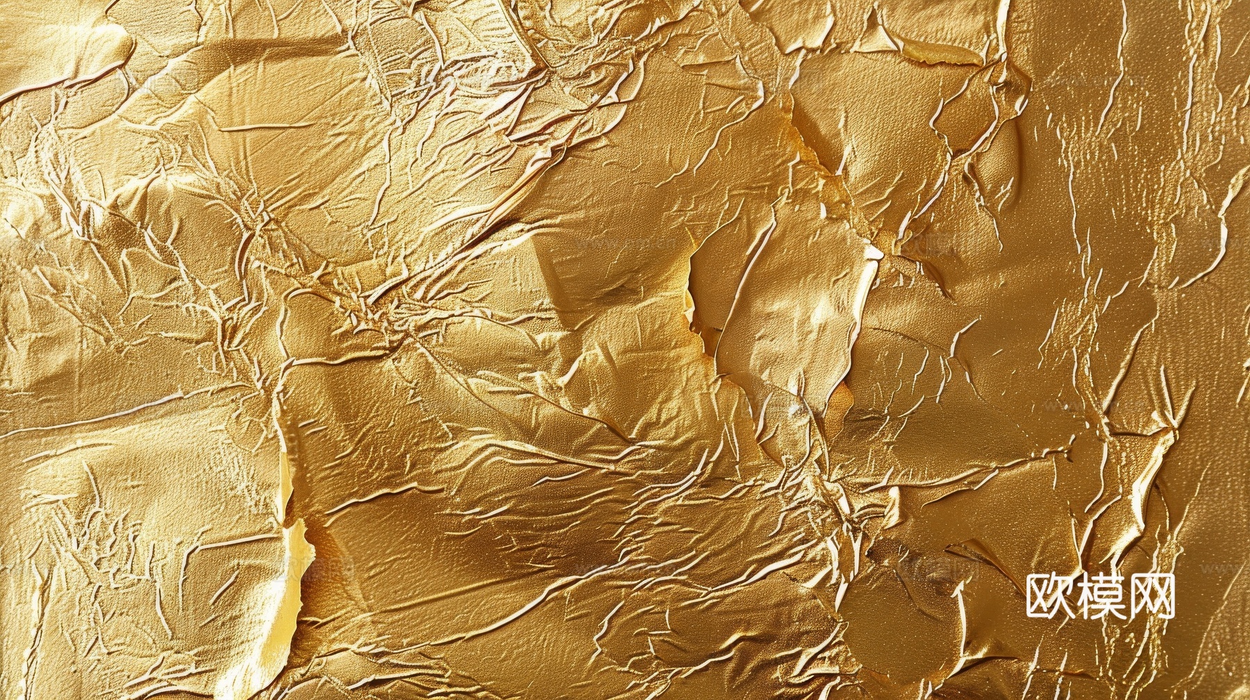 金属金箔黄金涂抹下载（渲染图6）