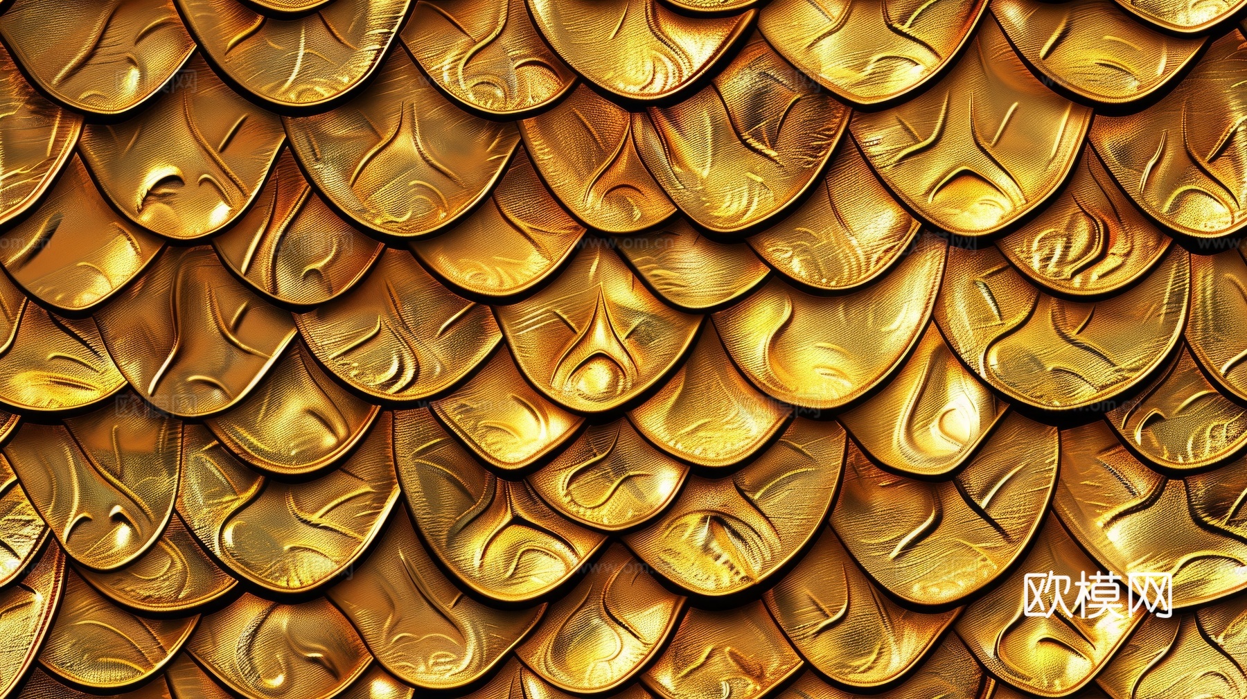 金属金箔黄金涂抹下载（渲染图8）
