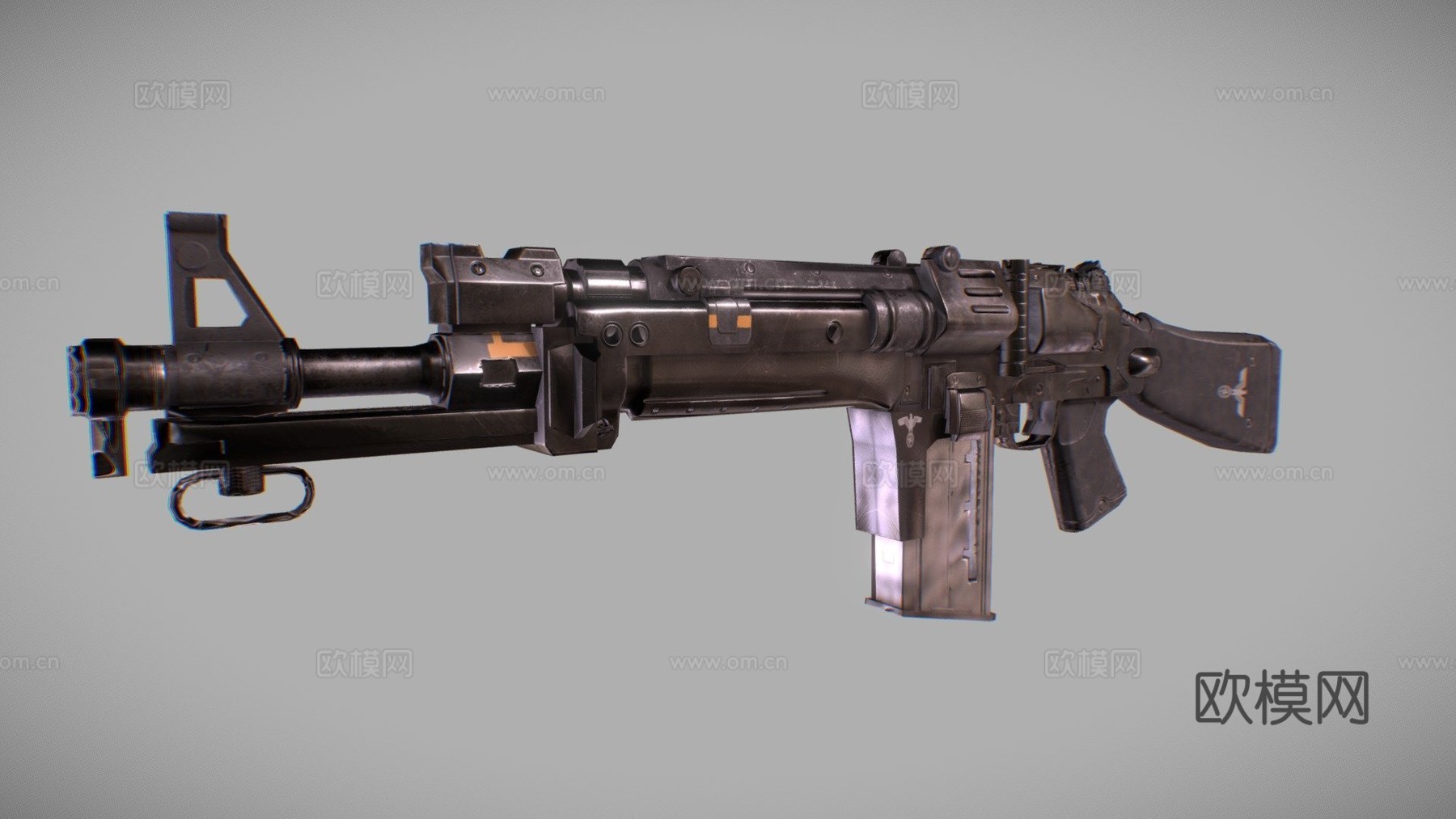 德军总部，Sturmgewehr3d模型