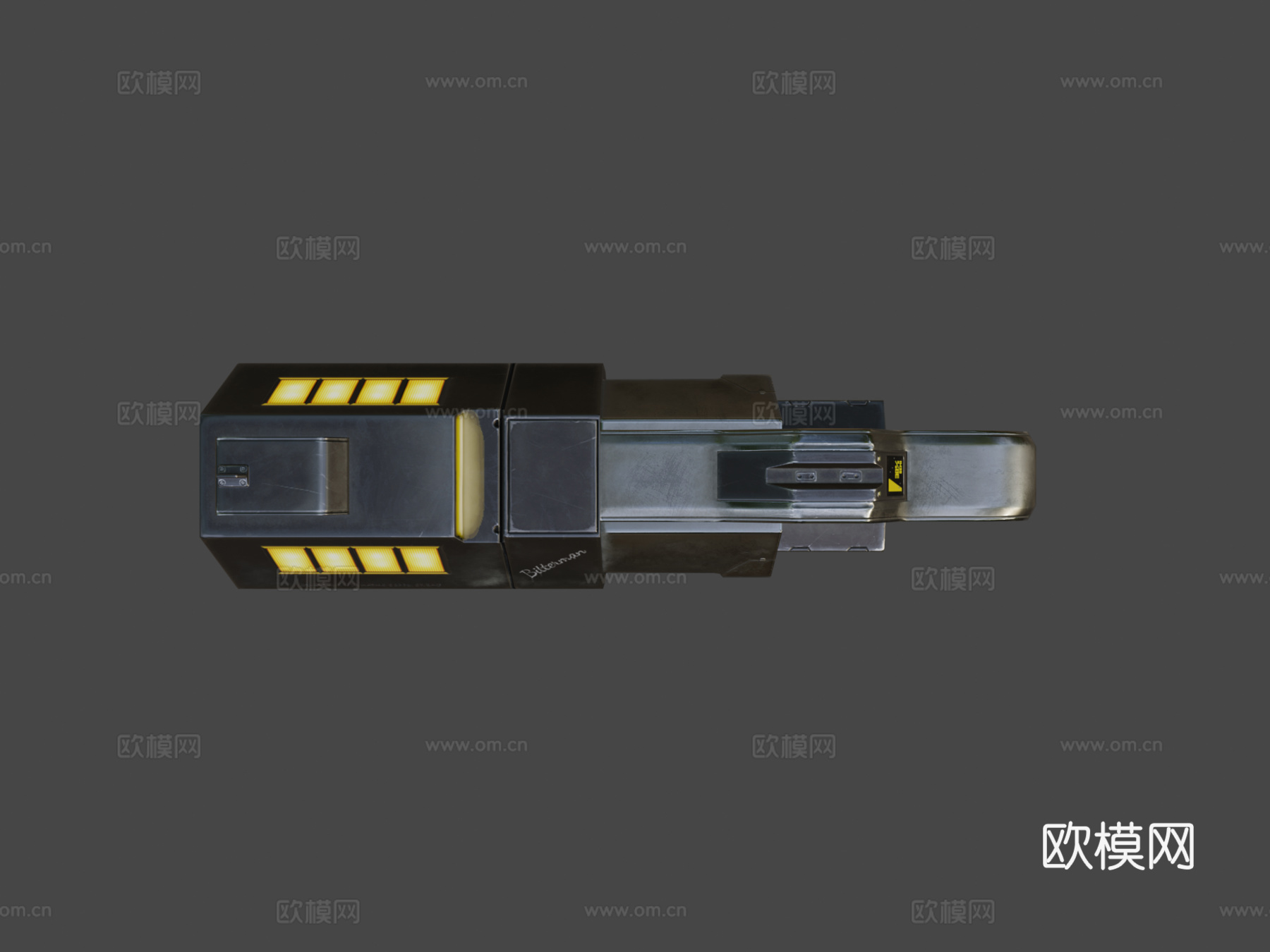 Quake II Blaster3d模型