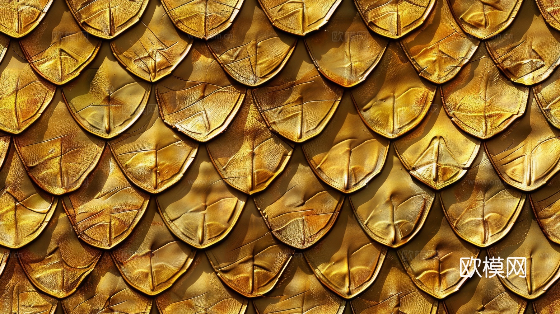 金属金箔黄金涂抹下载（渲染图2）