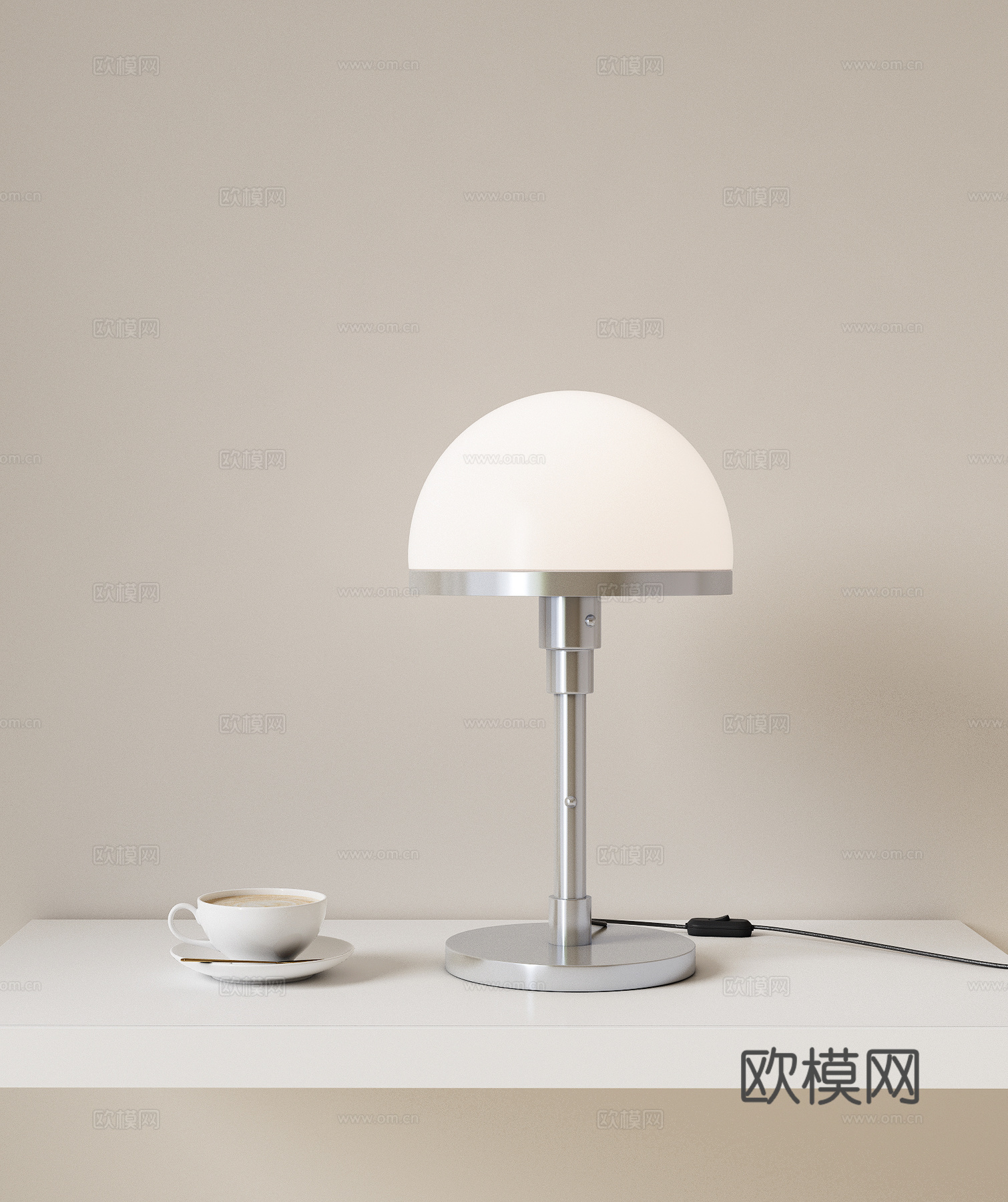 现代金属台灯 床头台灯 学习台灯 书房台灯 小台灯 阅读台灯3d模型