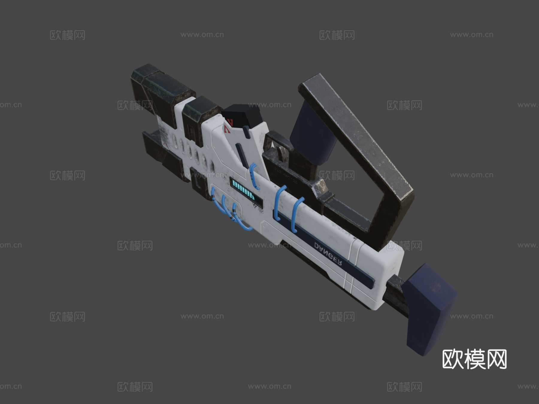PLG-Mark V 等离子枪3d模型