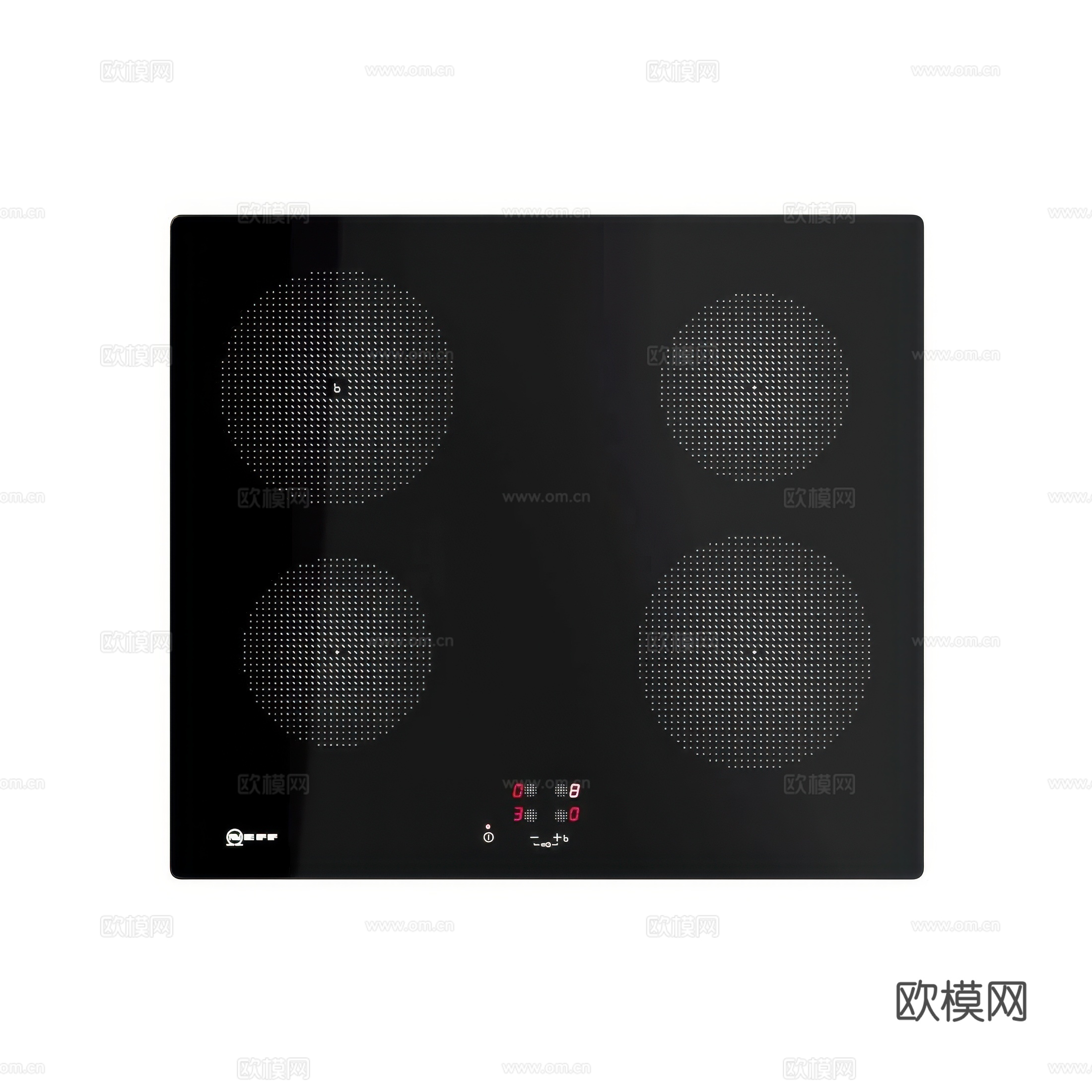 电磁炉3d模型