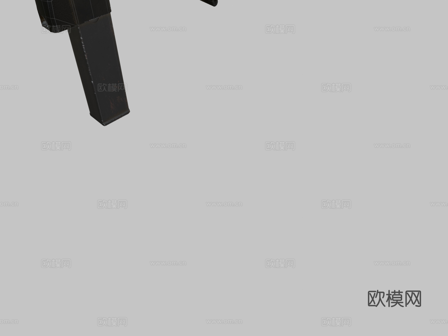 MAC-11冲锋枪3d模型