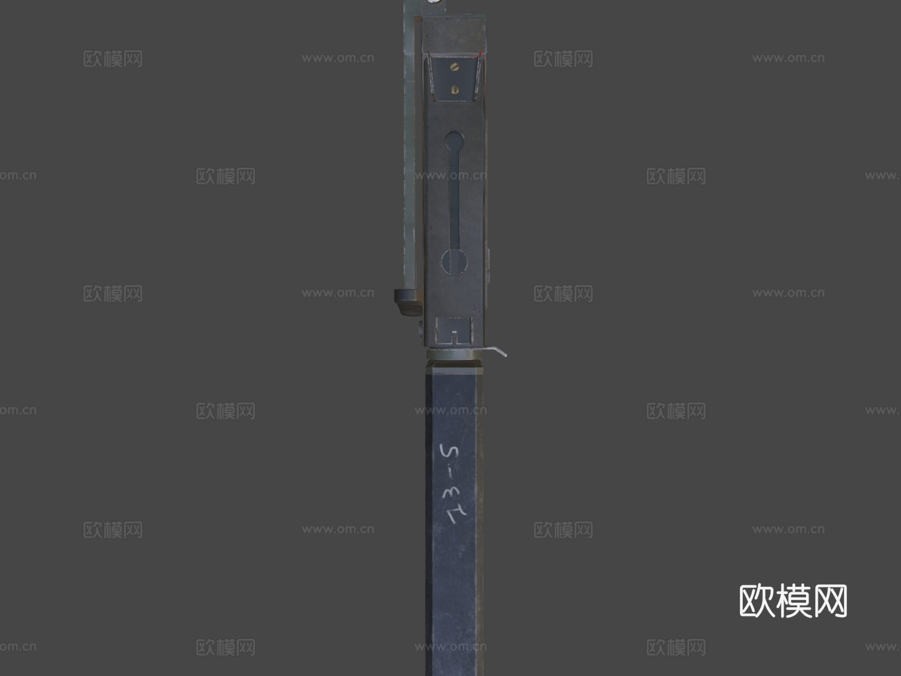 Mac-10定制3d模型