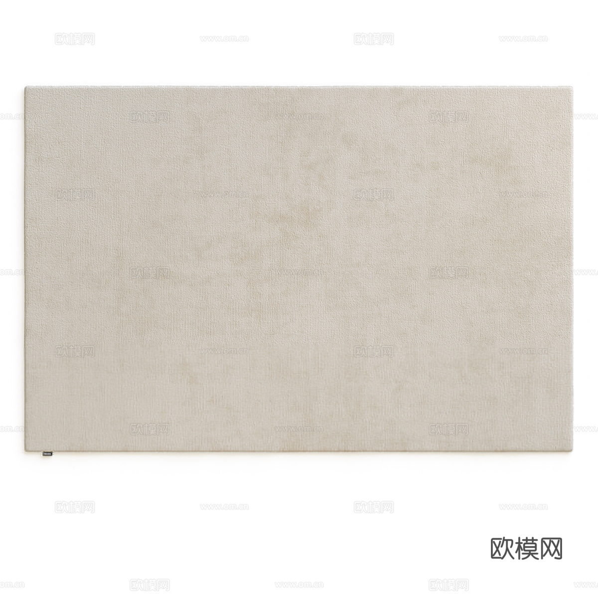 现代布艺地毯3d模型