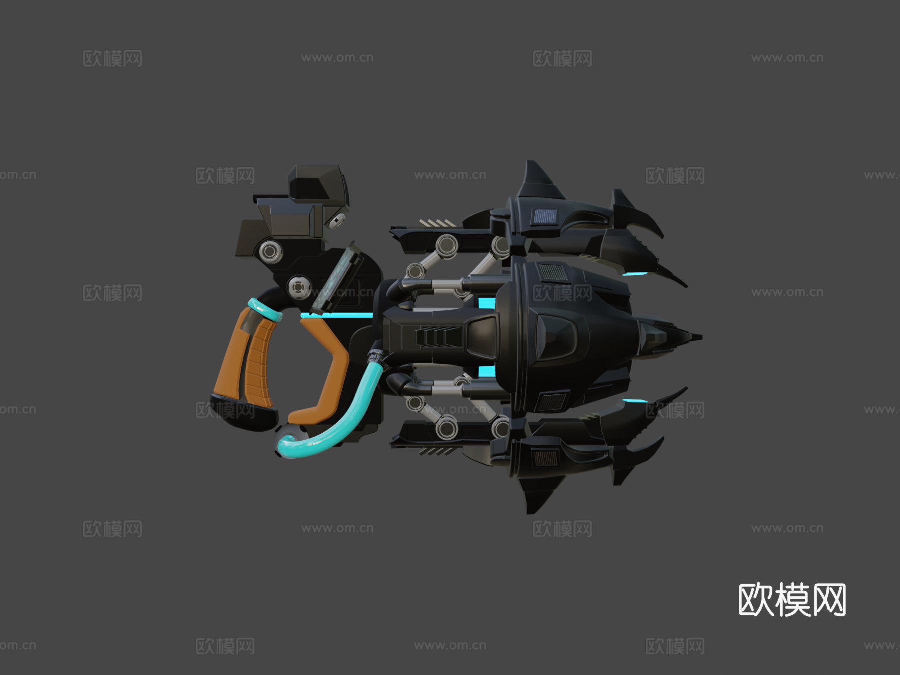 武器 棘轮与克兰克3d模型