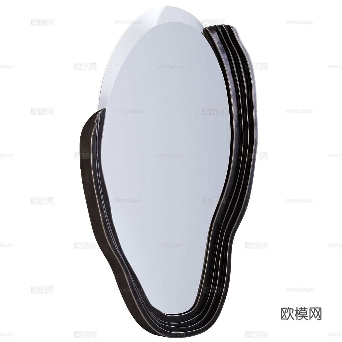 现代装饰镜子3d模型