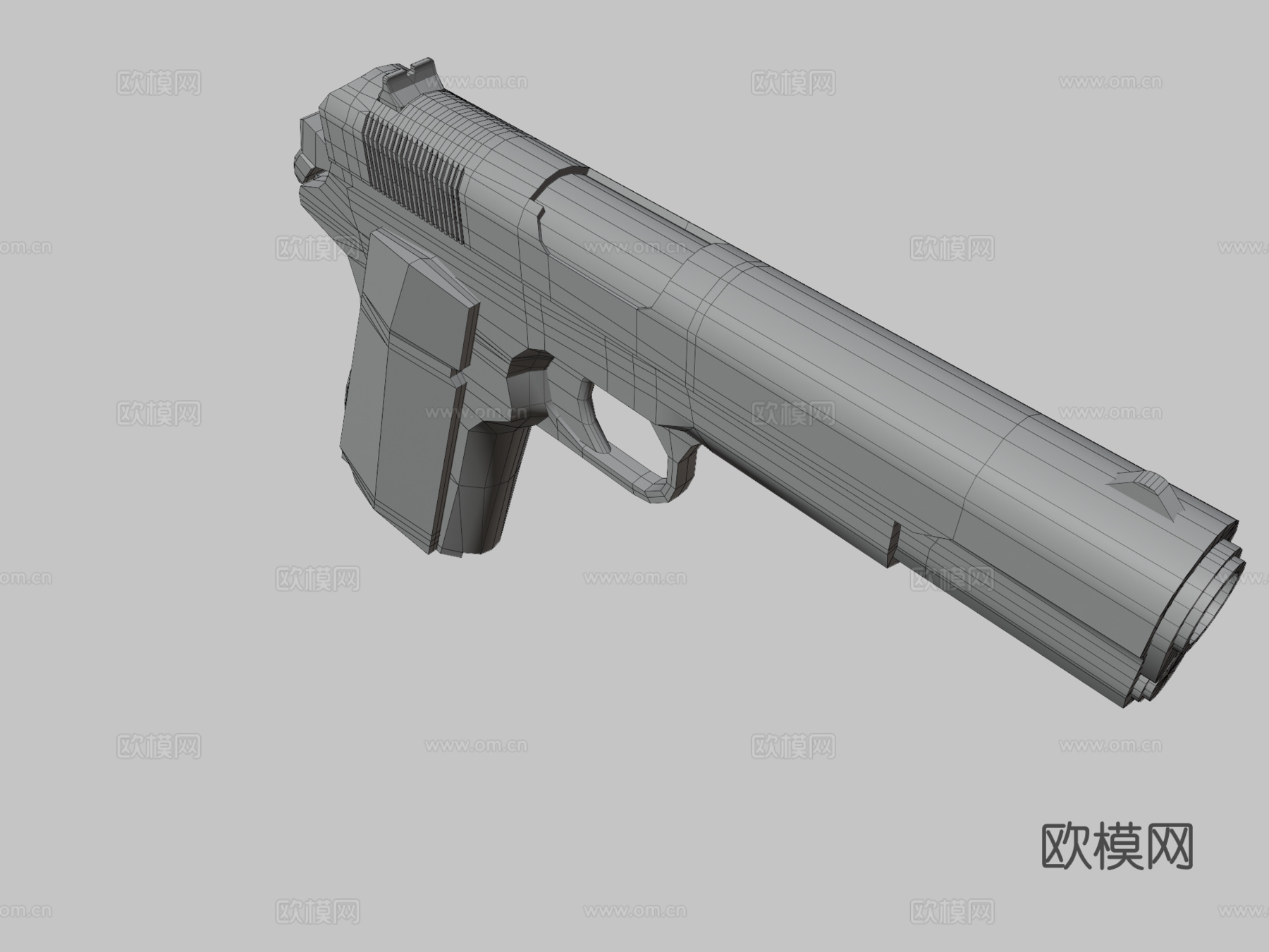 Colt 19113d模型