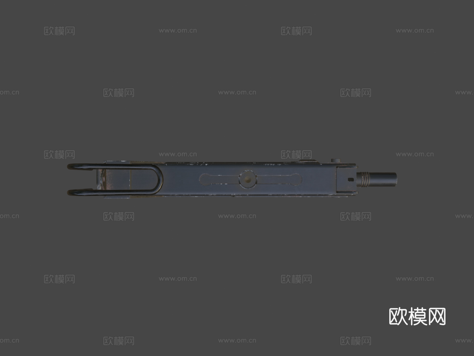 MAC-11冲锋枪3d模型