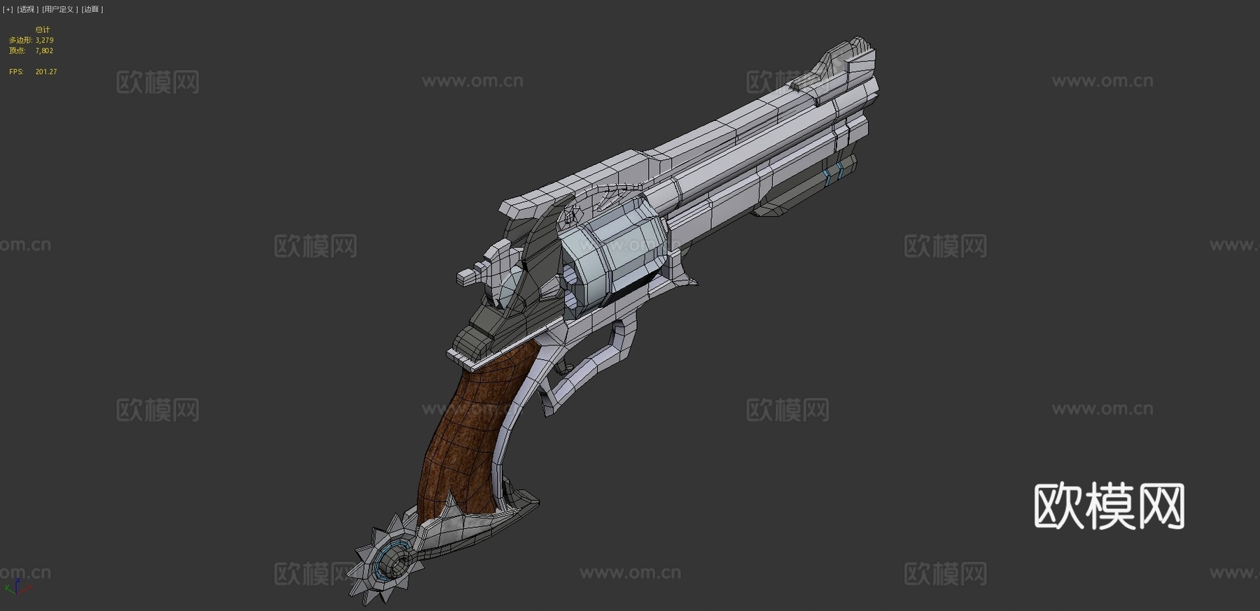 McCree和平使者3d模型
