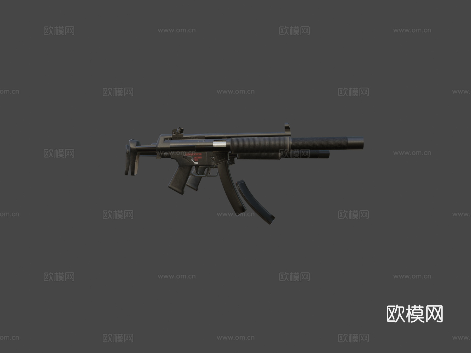 K&amp;H MP5 SD3d模型
