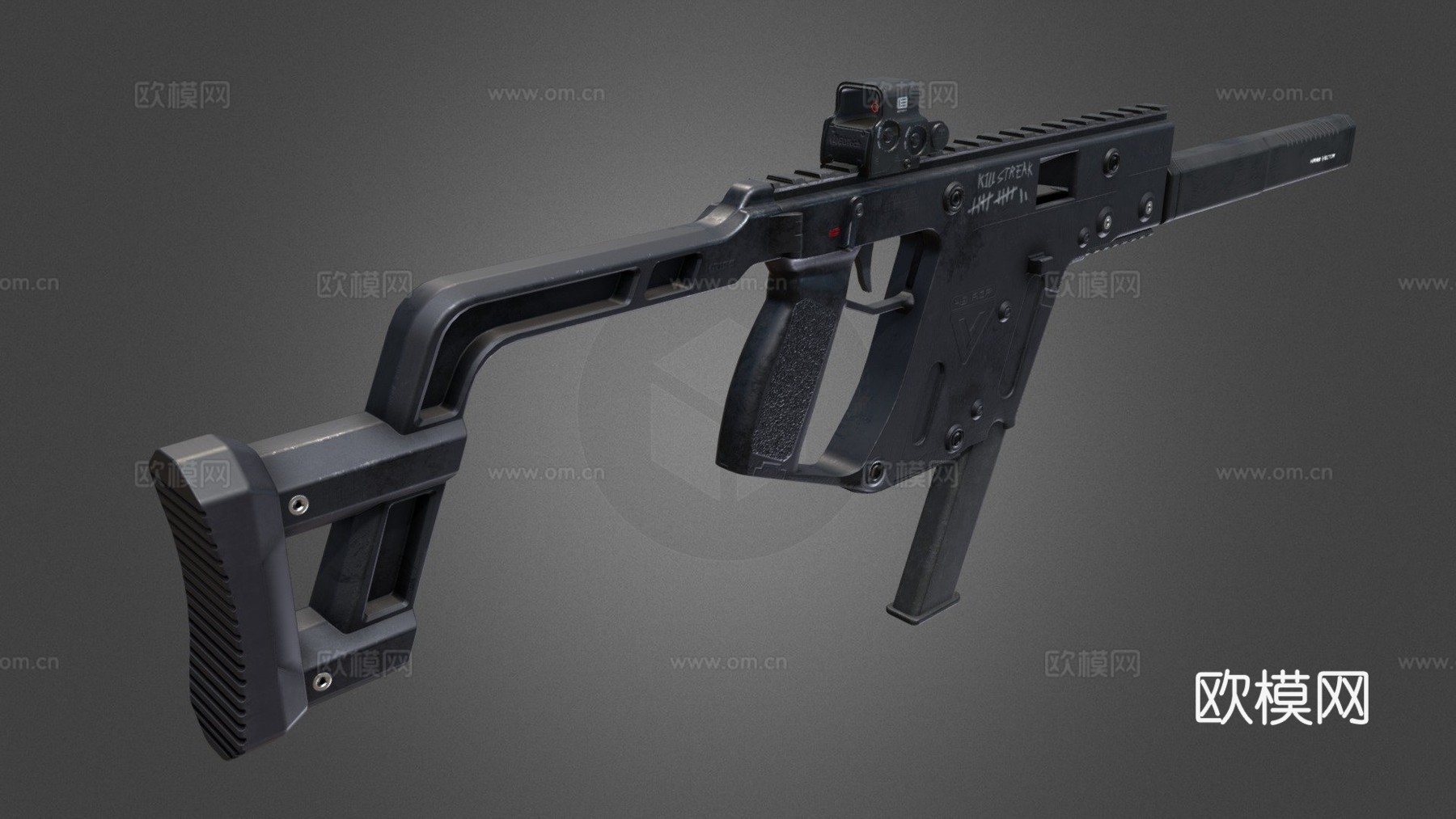 Kriss Vector3d模型