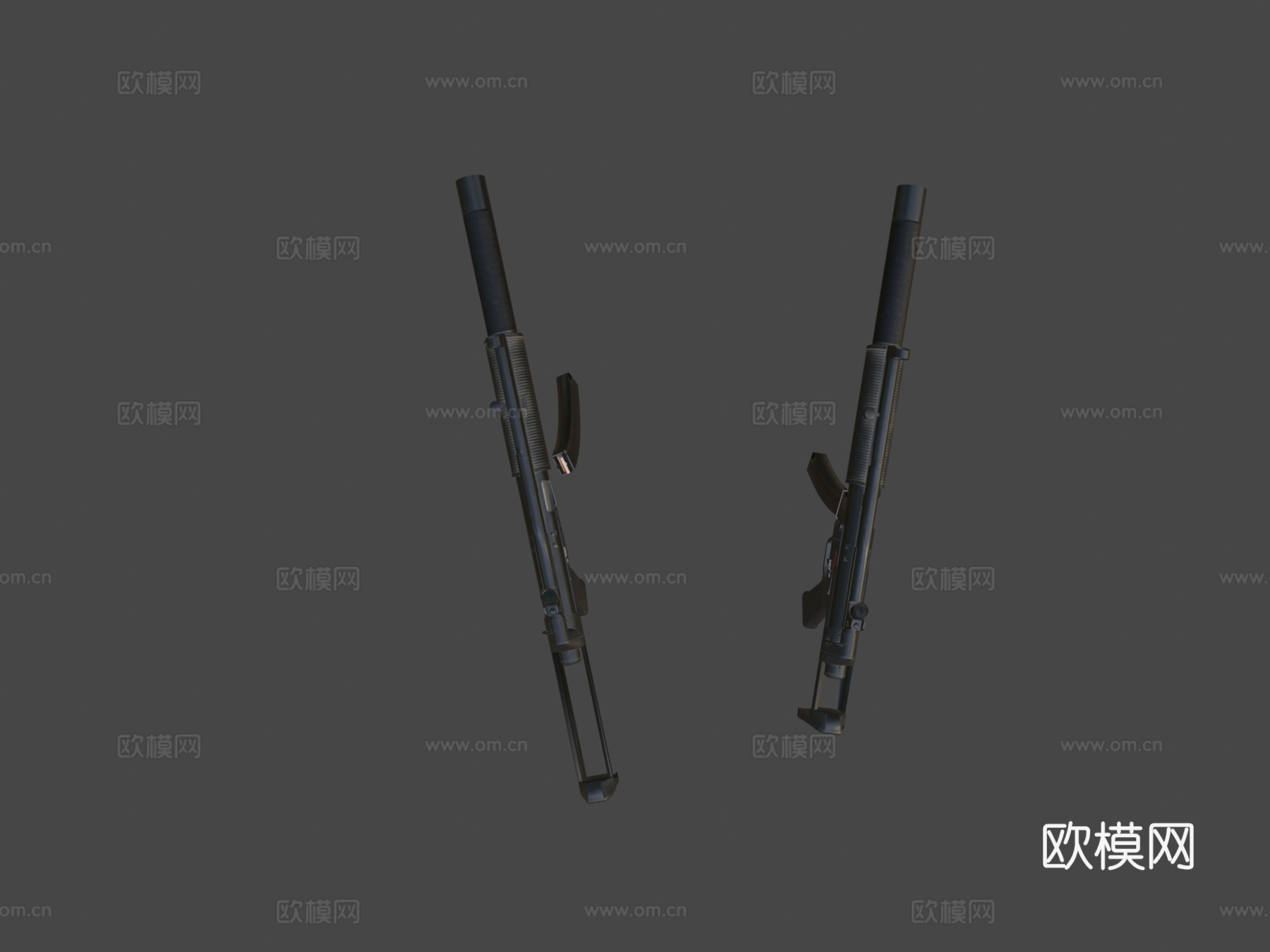 K&amp;H MP5 SD3d模型
