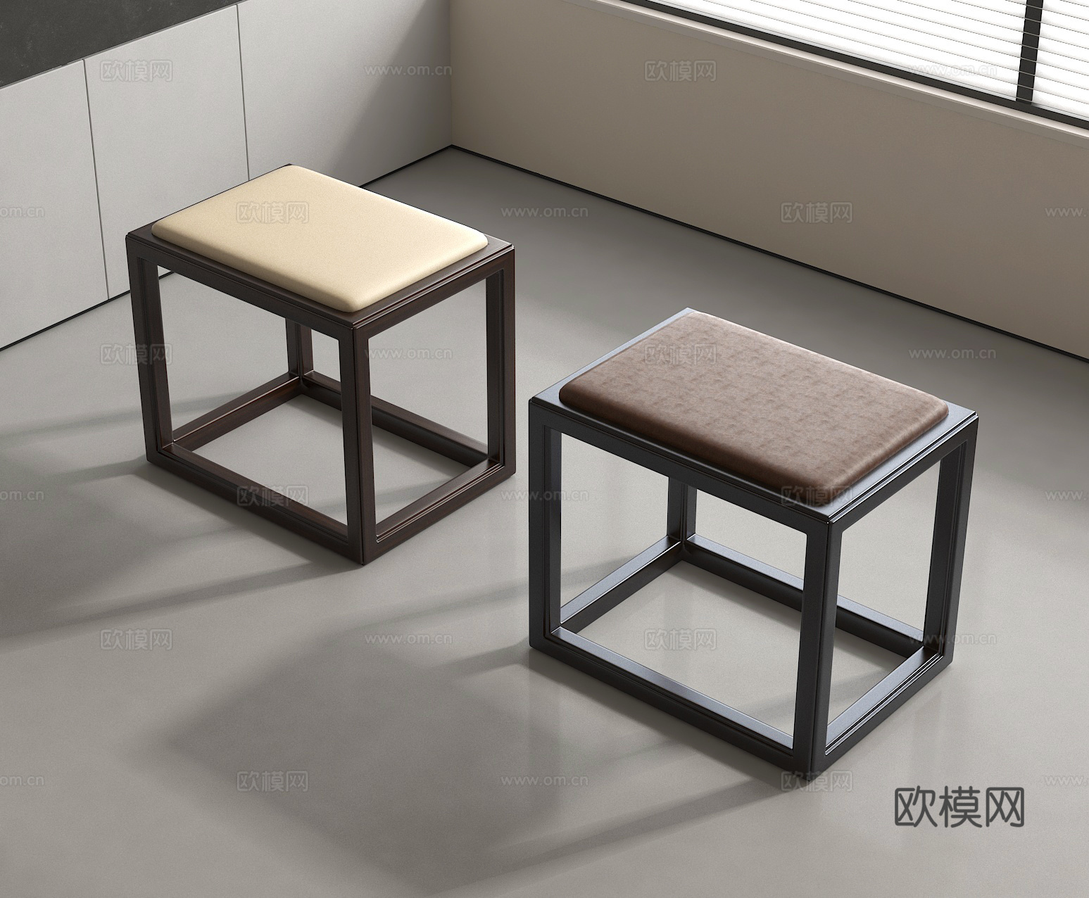 凳子 矮凳 换鞋凳3d模型