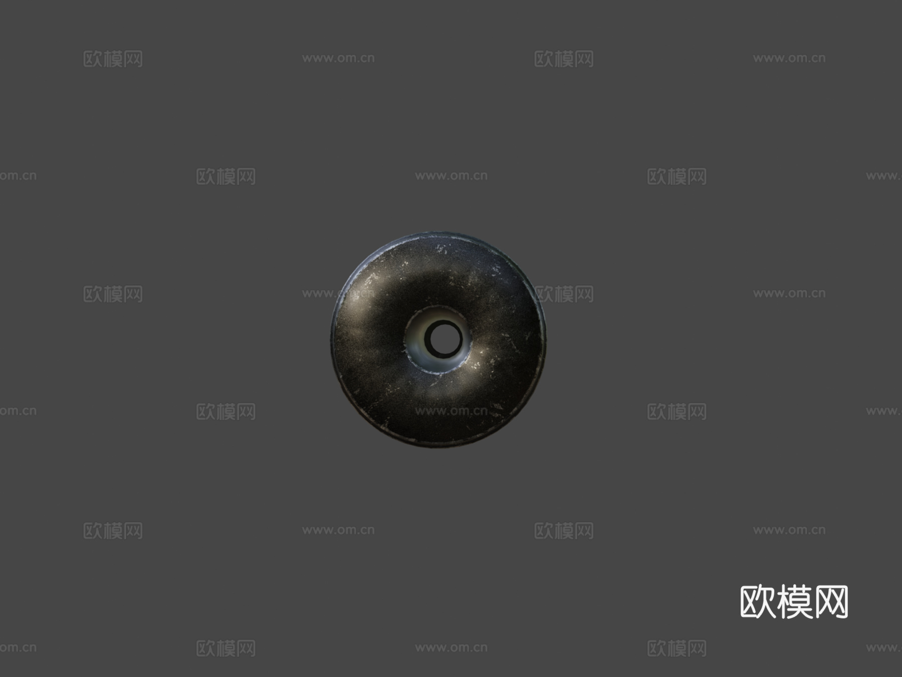 枪消音器5.56毫米3d模型