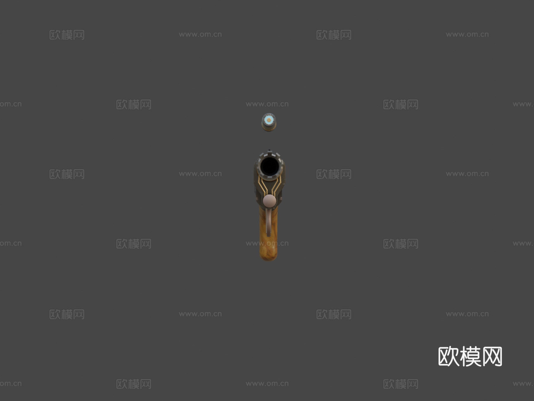 Laserlock手枪3d模型
