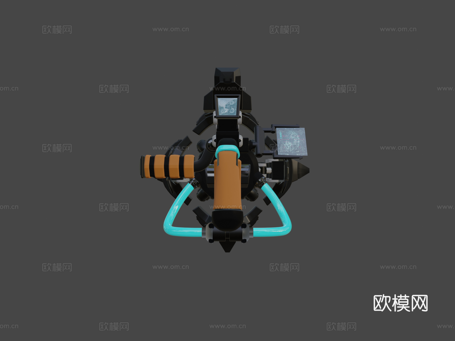 武器 棘轮与克兰克3d模型