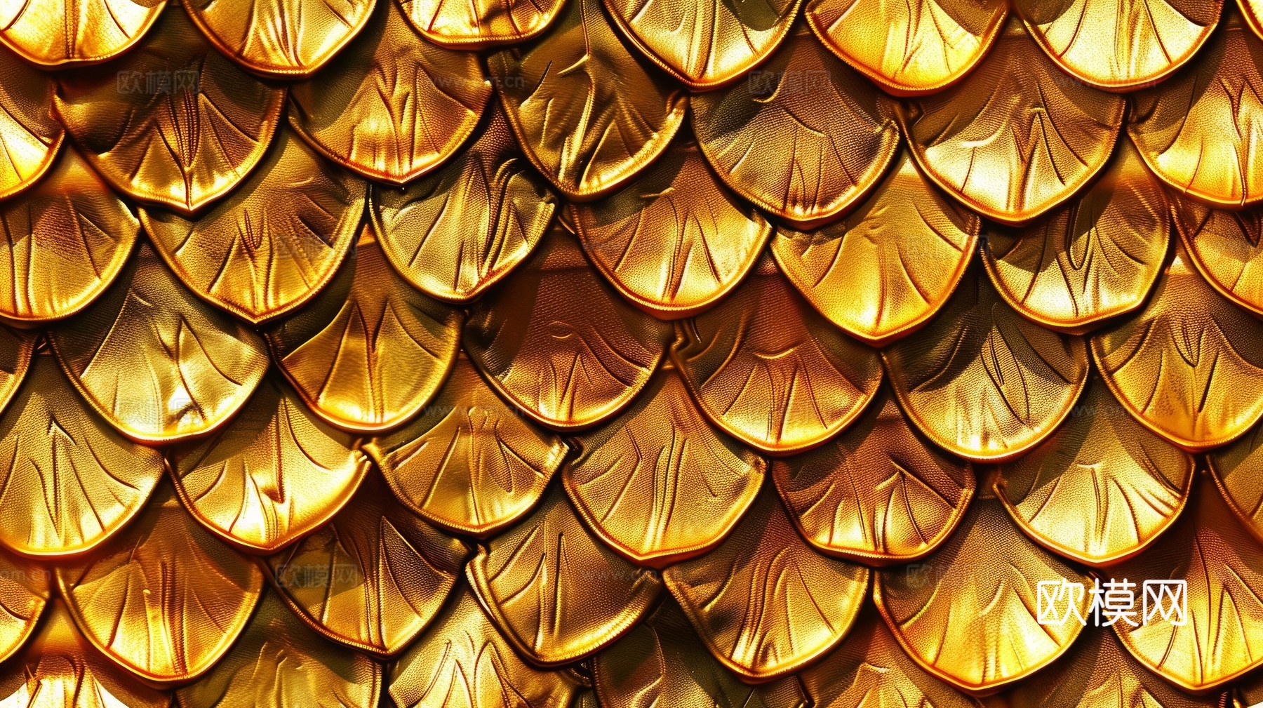 金属金箔黄金涂抹下载（渲染图5）