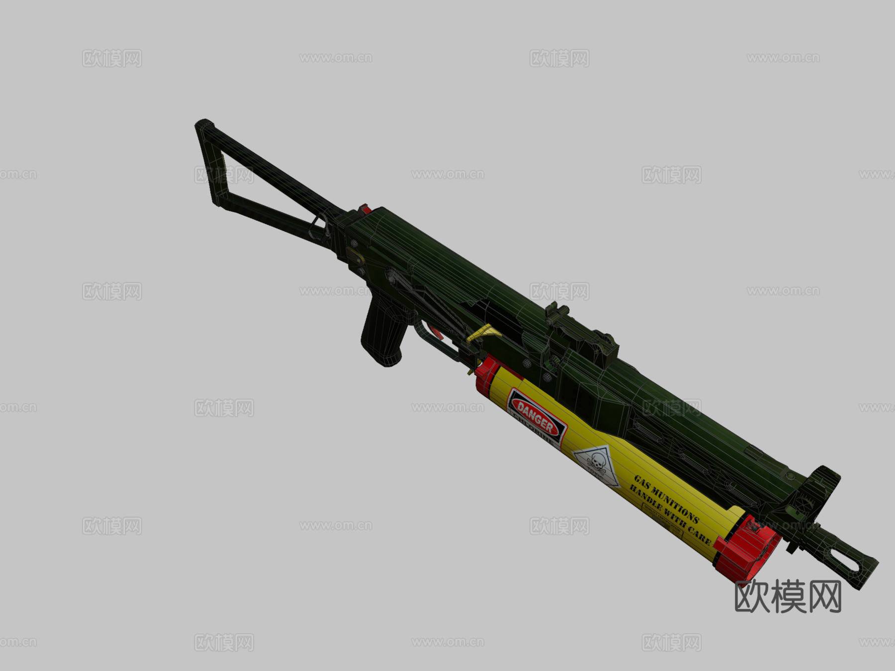 CS -GO - PP-Bizon - 加速3d模型
