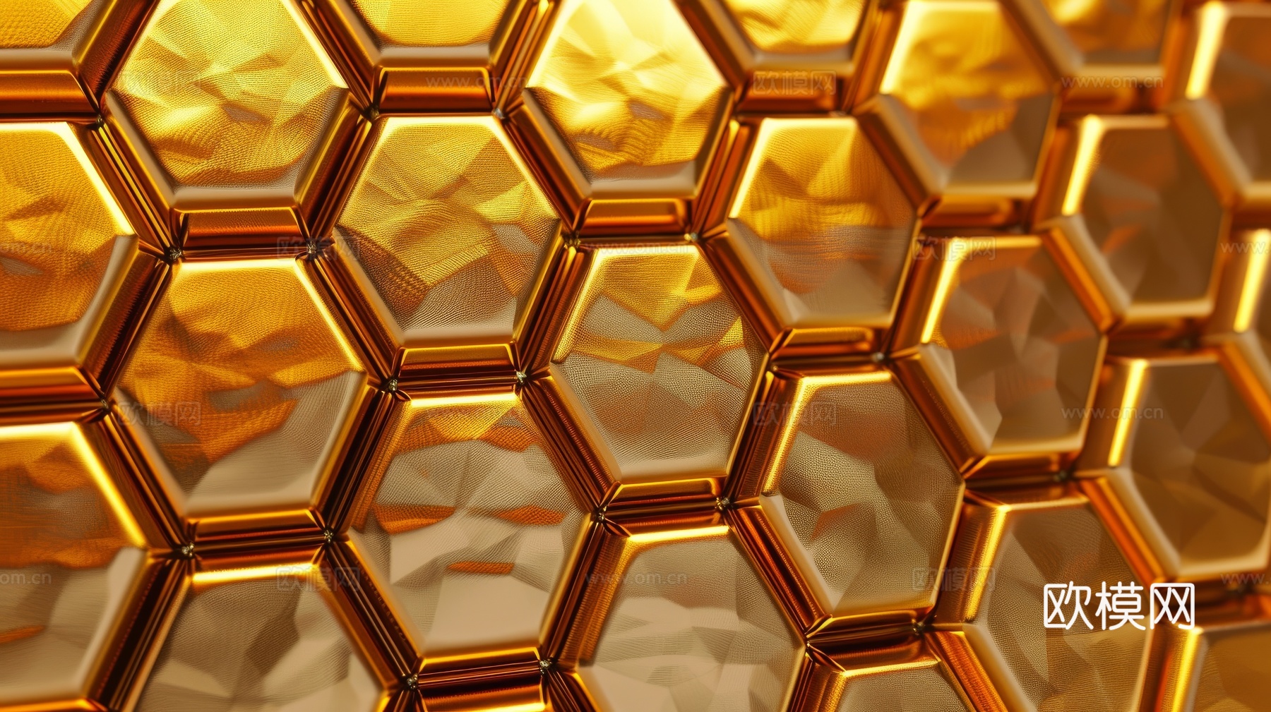 金属金箔黄金涂抹下载（渲染图1）
