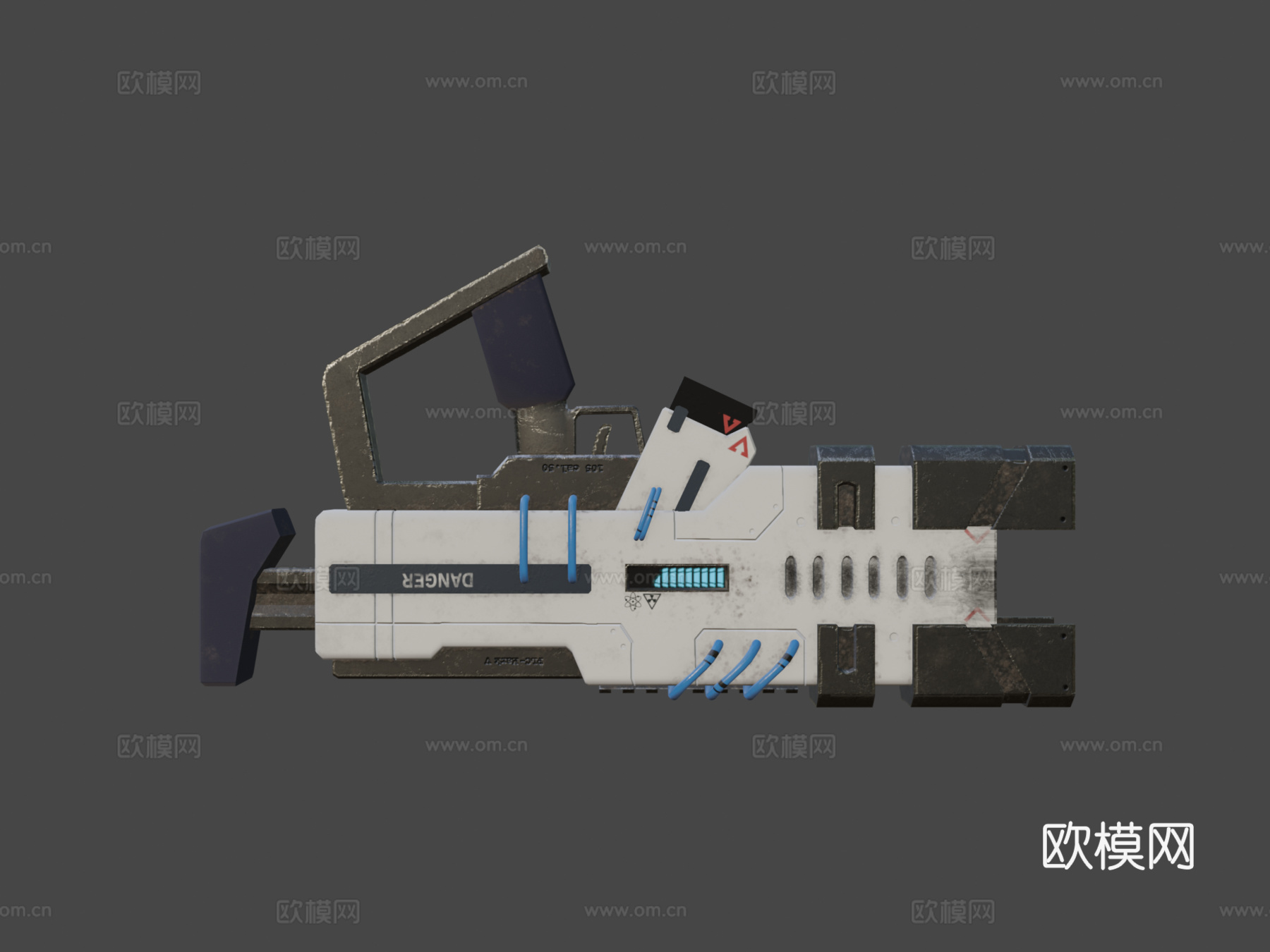 PLG-Mark V 等离子枪3d模型