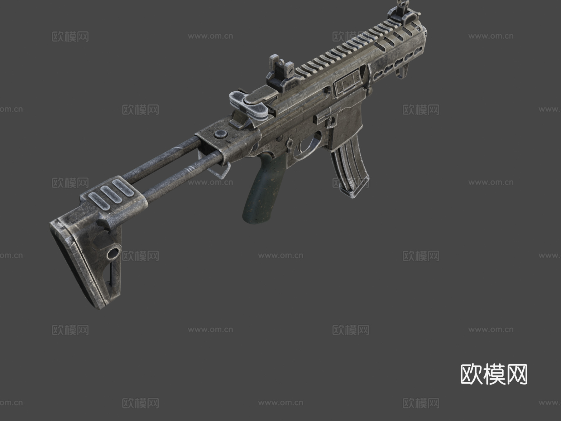 SIG MPX K PSB步枪3d模型