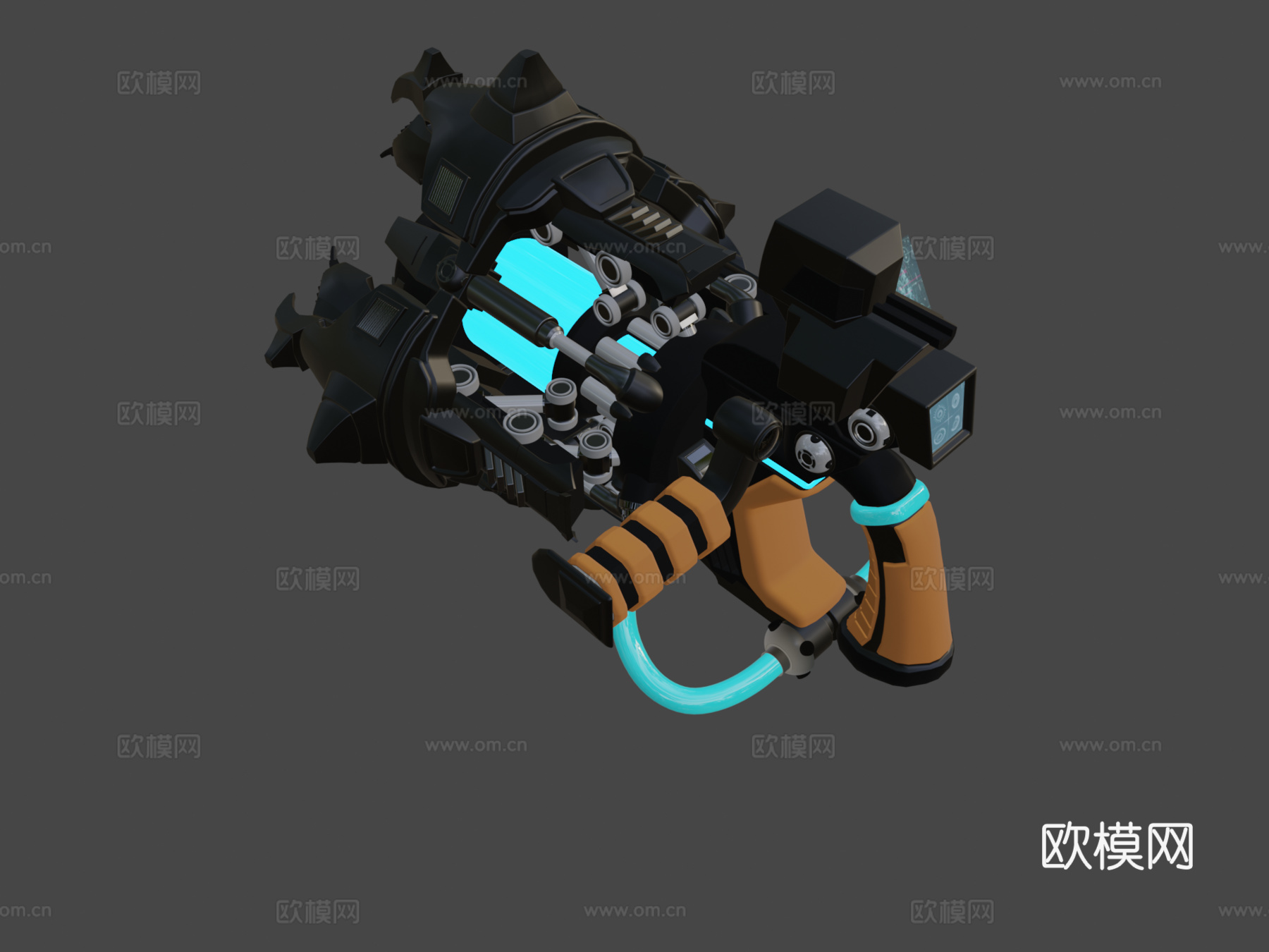 武器 棘轮与克兰克3d模型