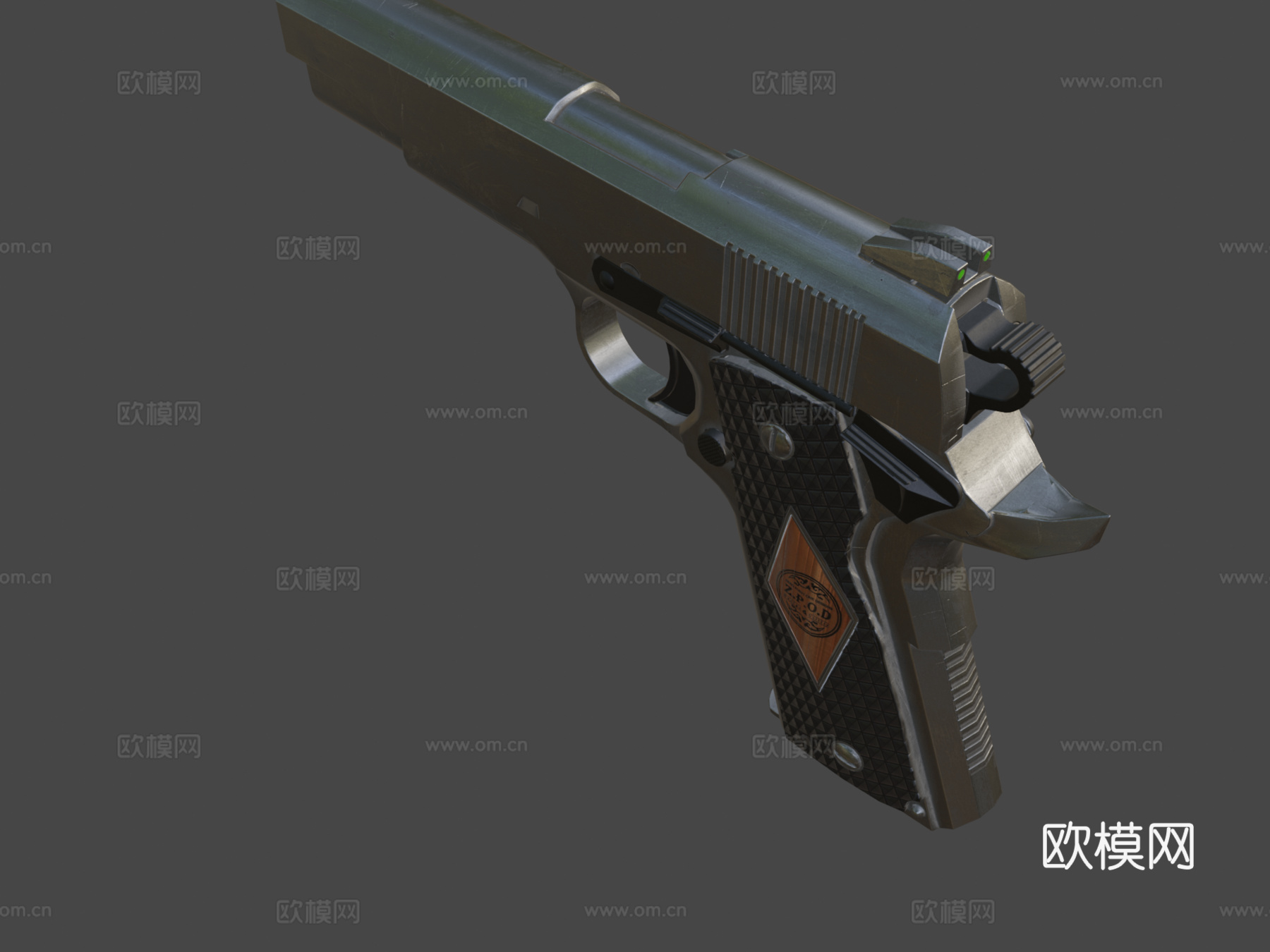 科尔特19113d模型