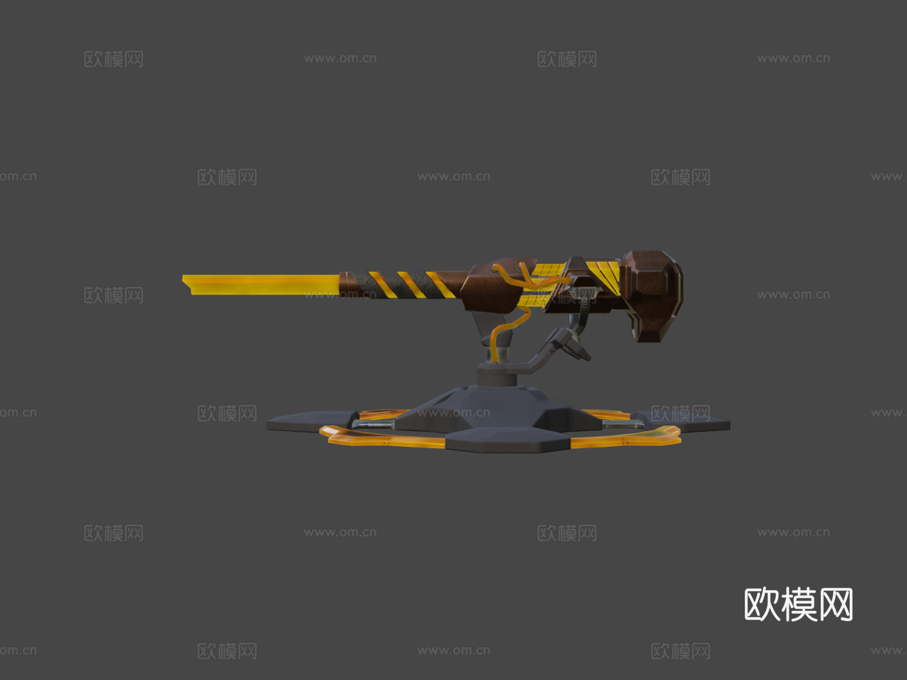 V2701-炮塔[2018春季#ue4jam]3d模型