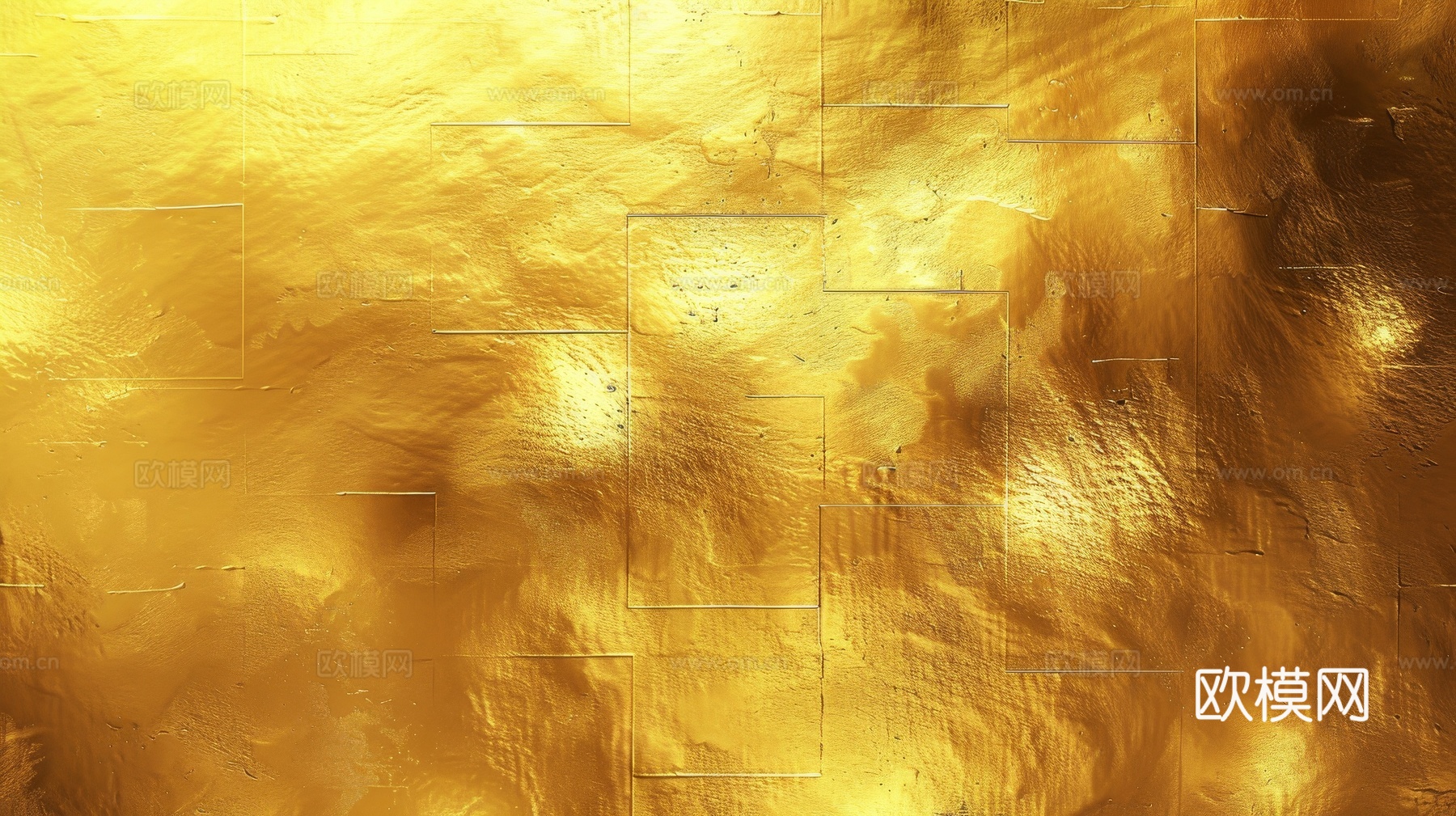 金属金箔黄金涂抹下载（渲染图2）