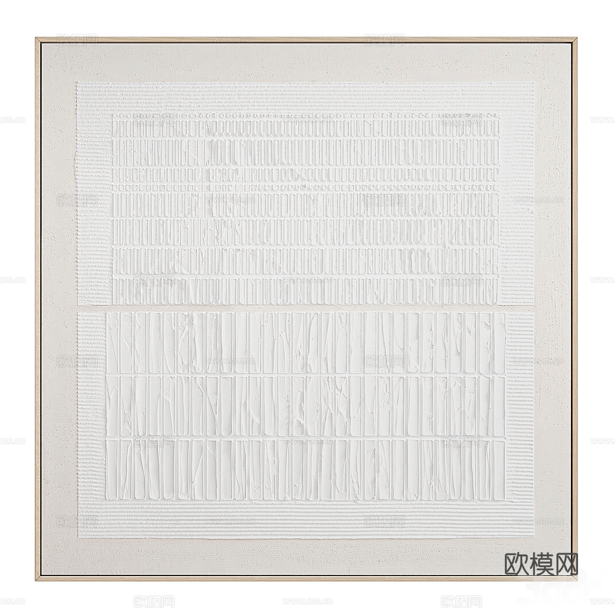 新中式装饰挂画3d模型