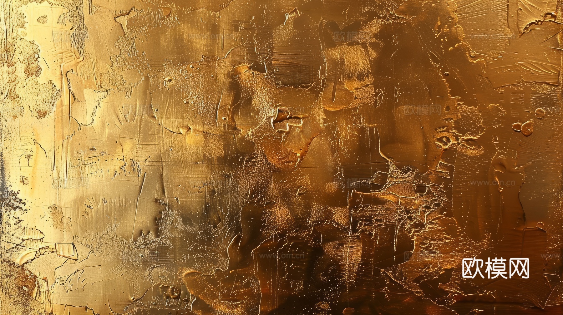 金属金箔黄金涂抹下载（渲染图5）